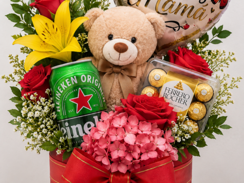 7 Pack Cervecero con Peluche
